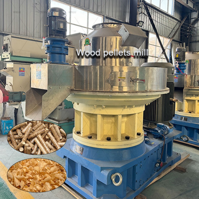 Wood Pellet Making Machine - 0,8-1t/sa Enerji Tasarruflu Biyokütle Halka Kalıp