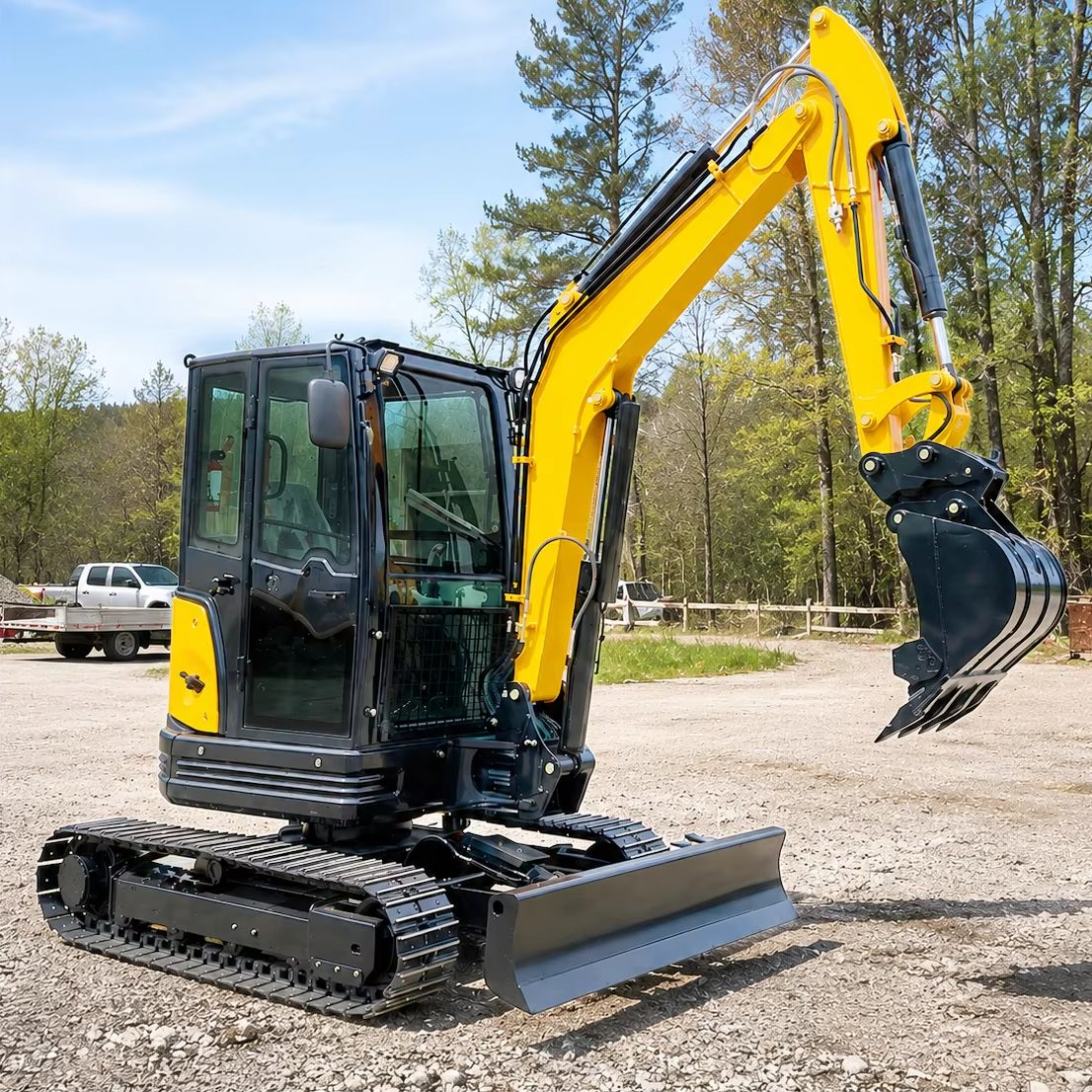 Agriculture Farming Work - Özel Mini Ekskavatör 3.5 Ton Euro