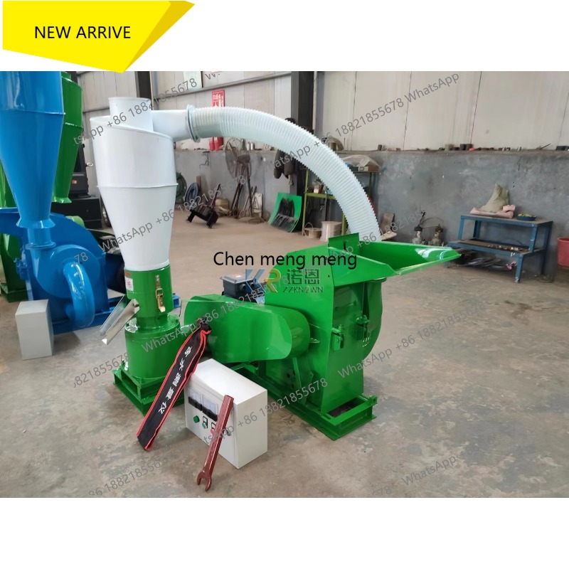 Wood Pellet Making Machine - Dizel ve Elektrik Kombine Tip Odun