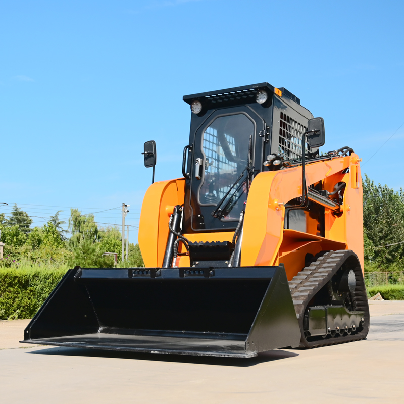 Agriculture Farming Work - Fabrika Sıcak Satış Skid Steer Yükleyici