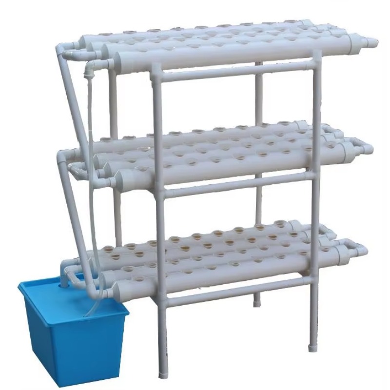 Hydroponic Nft Channel - 36/54/72/108 Delikli Kitler PVC Kanal Tüpü