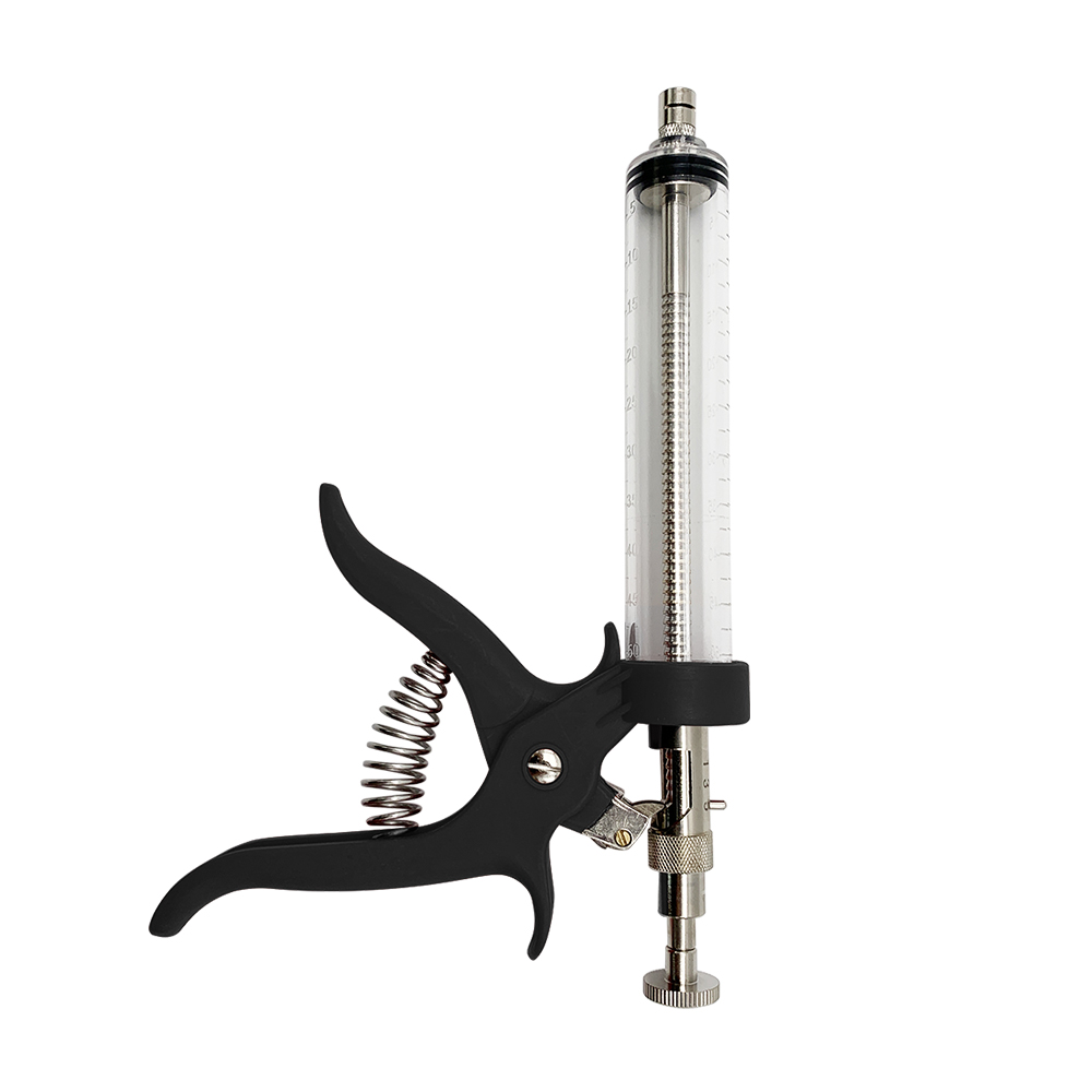 Veterinary Syringe Gun - 1 adet Hayvan 50 ml Sürekli