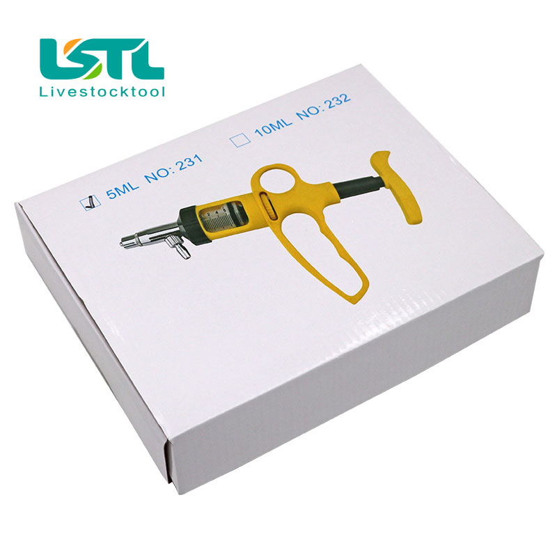Veterinary Syringe Gun - 5ML veteriner sırık tabancası hayvan sürekli