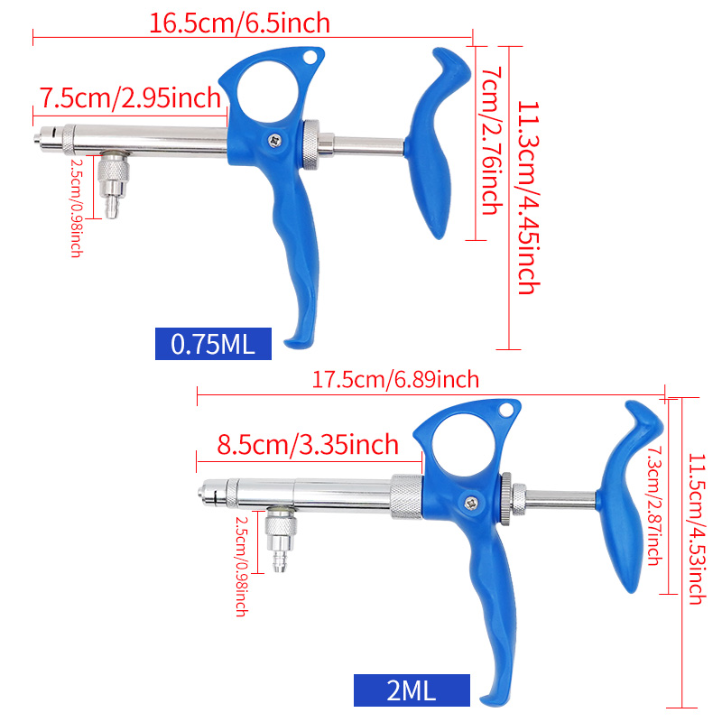 0.75Ml/2Ml Veteriner Sürekli A - Veterinary Syringe Gun incelemesi ve fiyatı