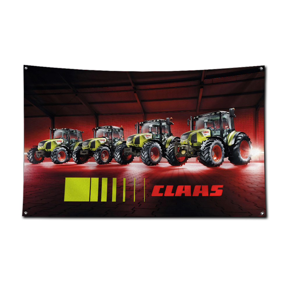 Traktör ve Biçerdöver Bayrağı, - Farming Agriculture Logo incelemesi ve fiyatı