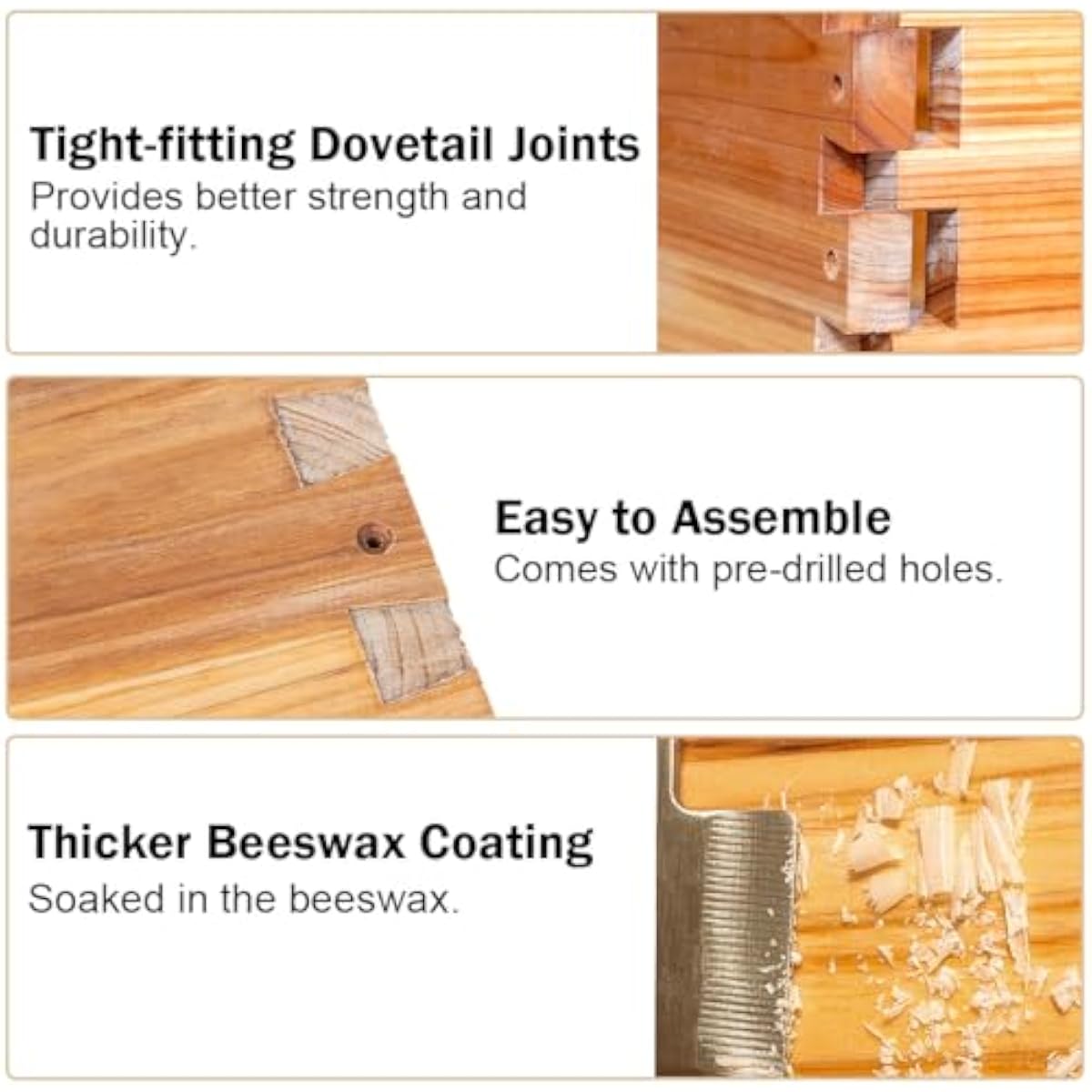 10 Çerçeveli Orta Boy Süper Ar - Beehive Frame Wax incelemesi ve fiyatı