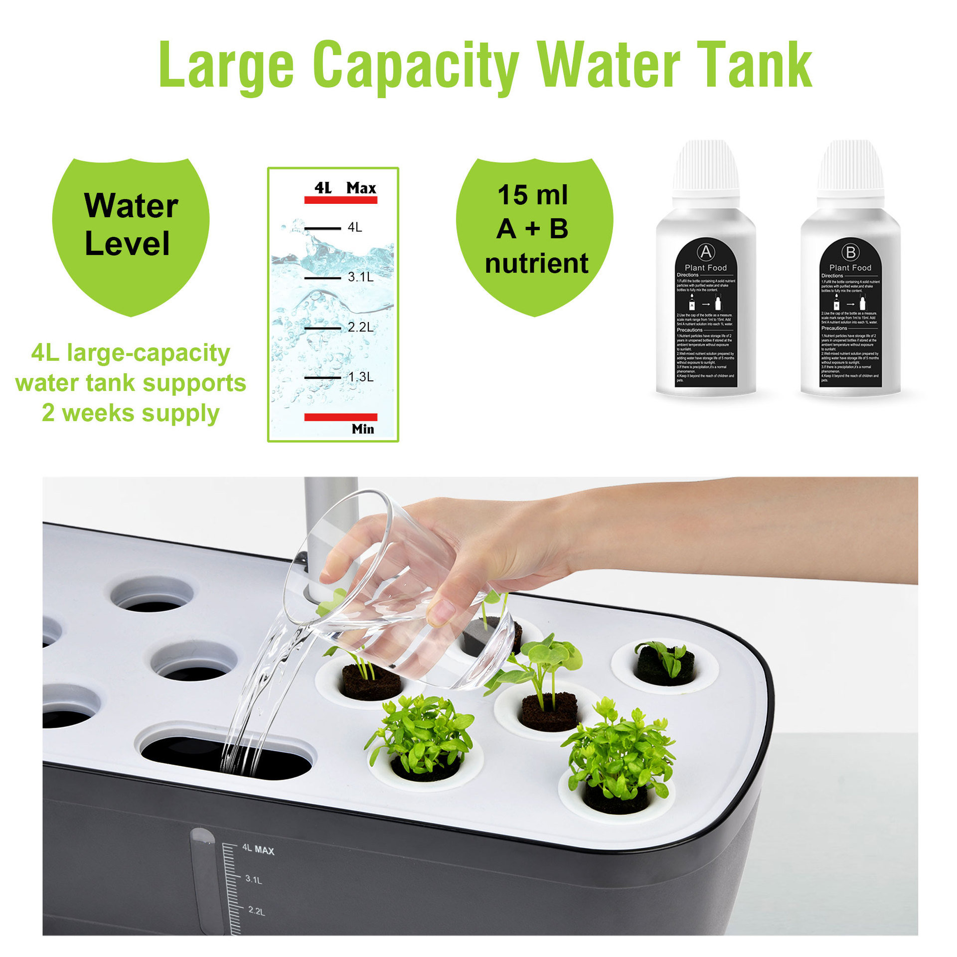 Yeni Kapalı Topraksız Büyüme S - Hydroponic Nft Channel incelemesi ve fiyatı