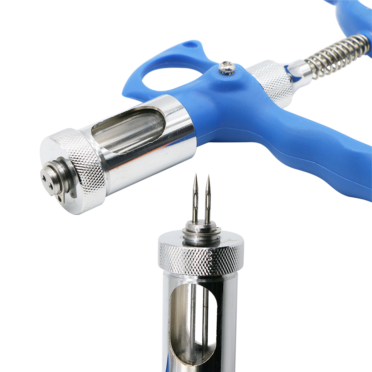 1 adet 5ml çift iğne kümes hay - Veterinary Syringe Gun incelemesi ve fiyatı