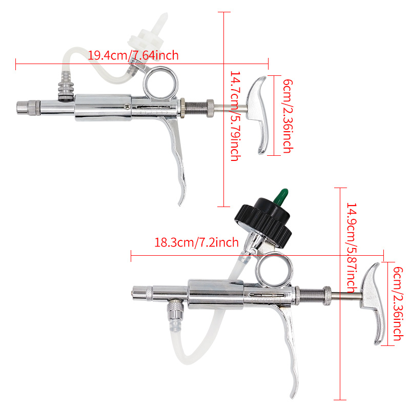 0.5-5Ml Sürekli Şırınga araçla - Veterinary Syringe Gun incelemesi ve fiyatı