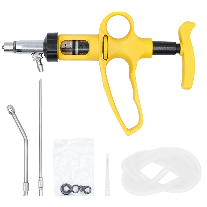 1 Set 5Ml/10Ml Ayarlanabilir S - Veterinary Syringe Gun incelemesi ve fiyatı