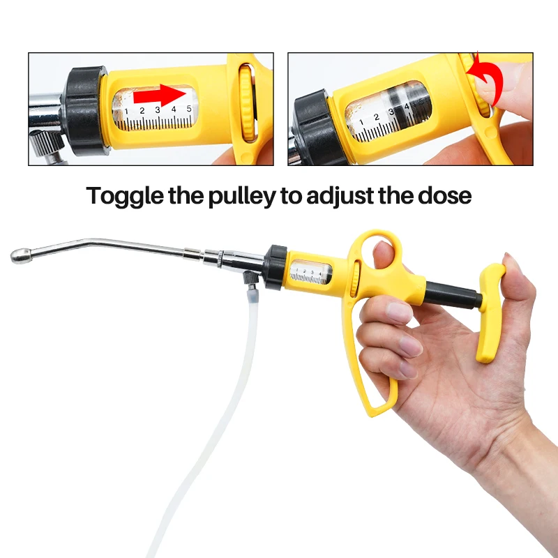 1 Set 5Ml/10Ml Ayarlanabilir S - Veterinary Syringe Gun incelemesi ve fiyatı