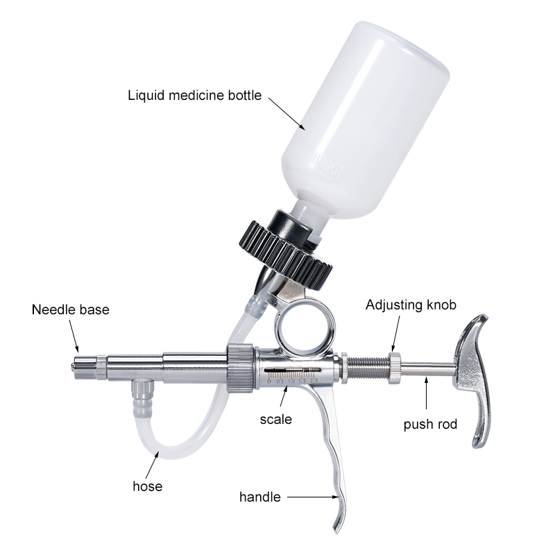 2ml/5ml Otomatik Kümes Hayvanl - Veterinary Syringe Gun incelemesi ve fiyatı